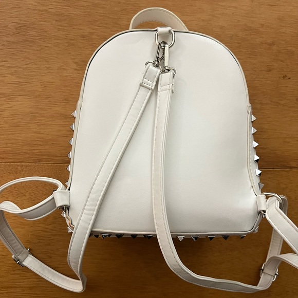 Leather Backpack with studs - Picture 2 of 4